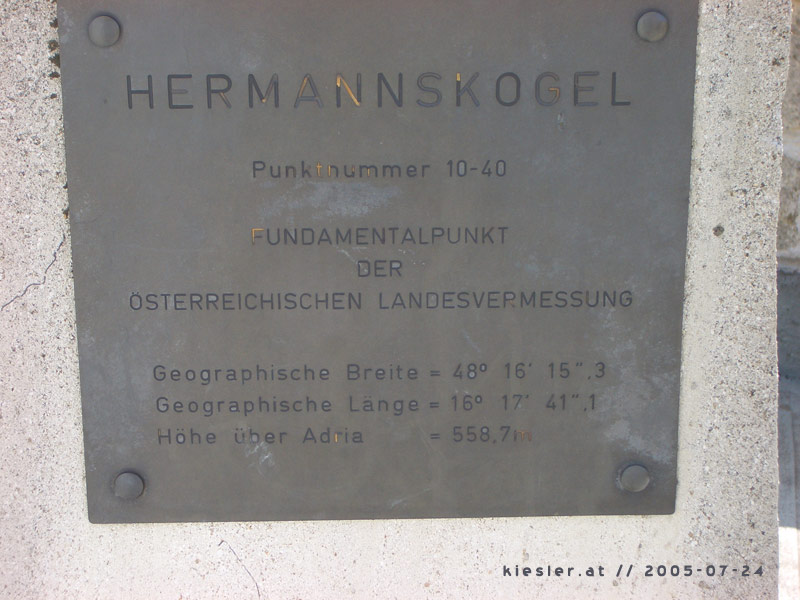 Hermannskogel Sign